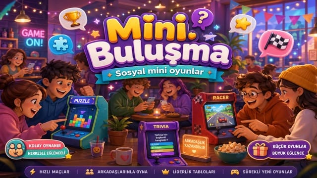 Slotime Mini Buluşma sosyal mini oyunlar paketi