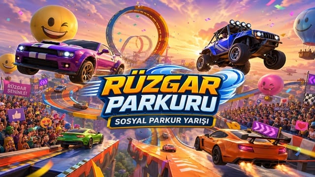 Slotime Rüzgar Parkuru yarış sosyal oyun modu